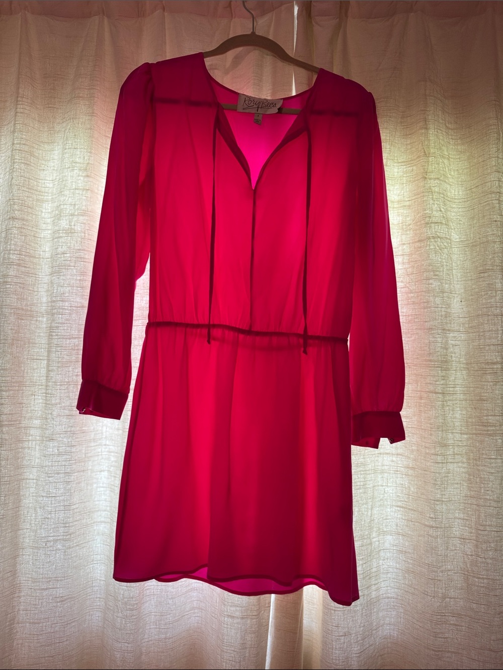 Rory Beca silk pink dress